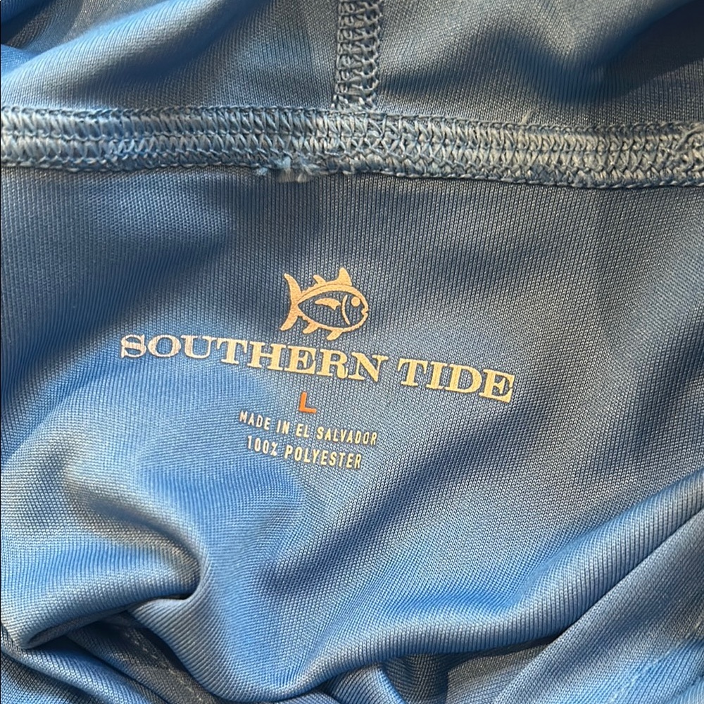 Southern Tide Blue Hoodie size large - Picture 5 of 5